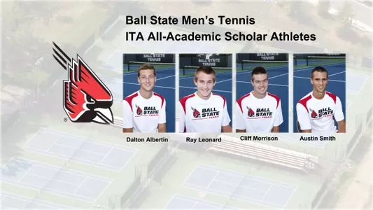 Four Men's Tennis Players Earn ITA Academic Honors