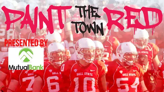 Football's "Paint the Town Red" Successful