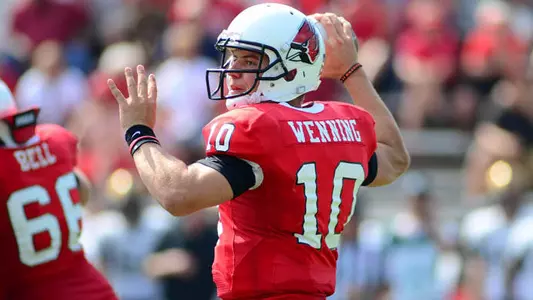 Football Travels to North Texas for Saturday Game