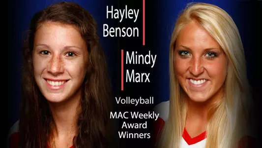 Women?s Volleyball Sweeps MAC West Awards