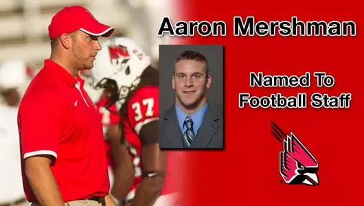 Football Welcomes Aaron Mershman to Coaching Staff