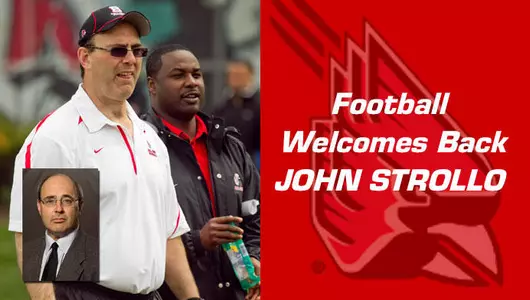 Football Announces Return of John Strollo to Staff