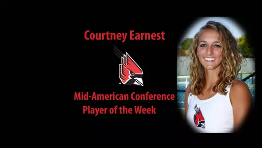 Earnest Earns MAC Tennis Weekly Honors