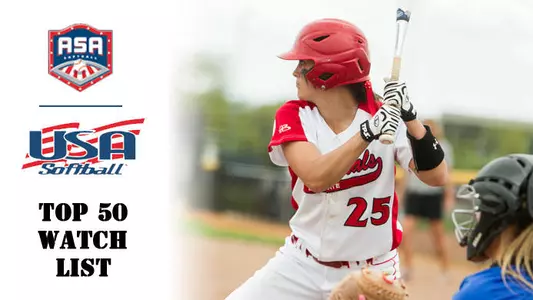 Gilbert Named To USA Softball?s Top 50 Watch List