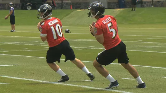 Wenning, Ravens Visit Indianapolis