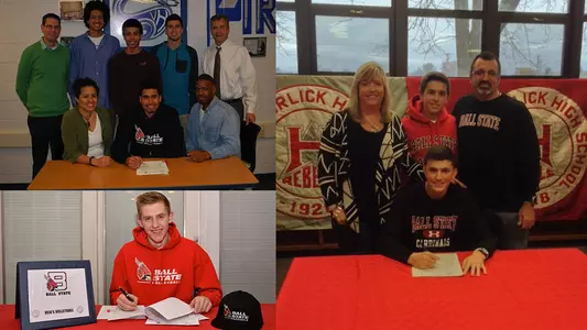 Men's Volleyball Signs Three To 2016 Class