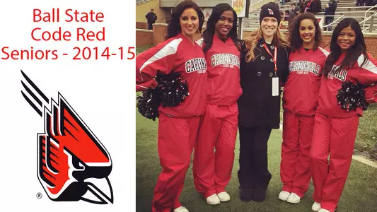 Code Red Dancers Celebrate Senior Day 2014-15