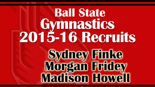 Gymnastics Signs Three Student-Athletes for 2015-16