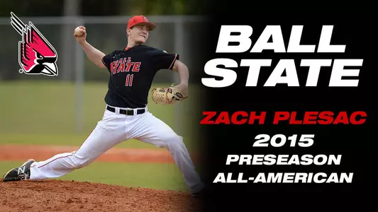 Baseball's Plesac Named to Preseason All-America Team