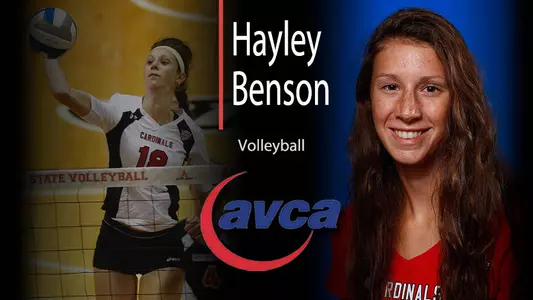Benson Earns AVCA All-Midwest Region Honorable Mention
