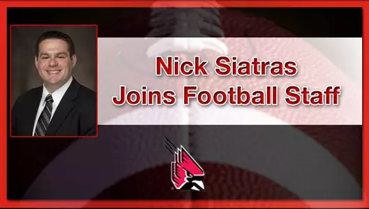 Nick Siatras Named to Football Coaching Staff