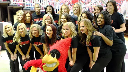 Code Red Alumni Entertain at Basketball Game