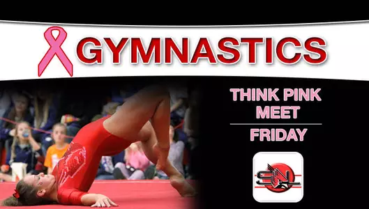 Gymnastics THINK PINK Meet Friday; On Sports Link