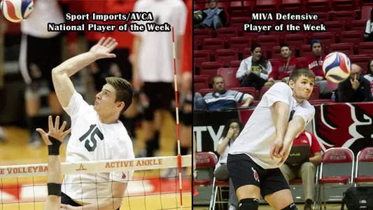 Men's Volleyball Earns MIVA and National Accolades