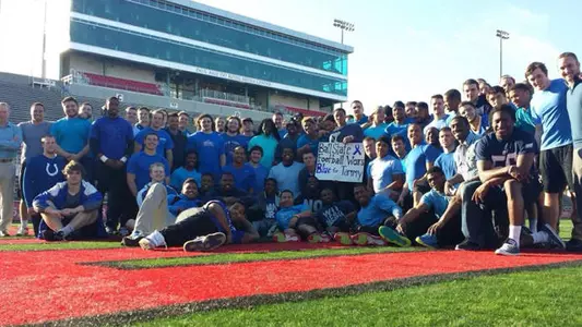 Football Takes Part in #WearBlueForTammy