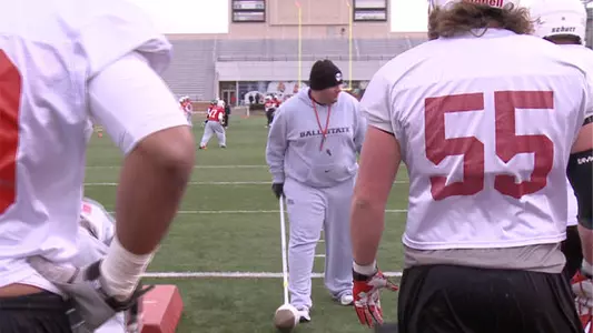Football Continues Spring Practice with New Coaches