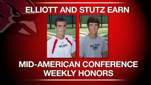 Elliott And Stutz Earn MAC Weekly Tennis Honors