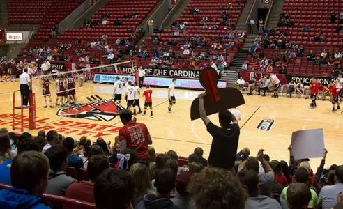 No. 13 Men's Volleyball Hosts No. 12 IPFW