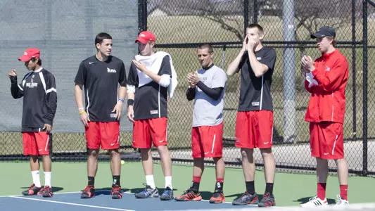 Men's Tennis Earns Midweek Win Over IUPUI, 6-1