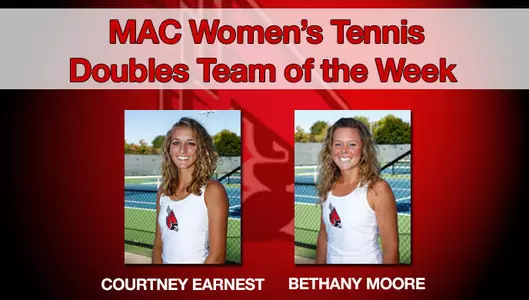 Moore & Earnest Earn MAC Doubles Weekly Honor