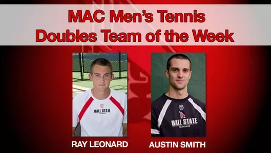 Smith & Leonard Earn MAC Doubles Weekly Honor