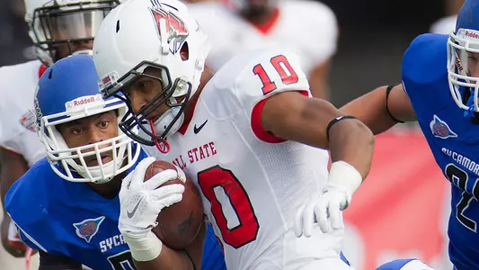 Football Falls in Final Minutes to Indiana State