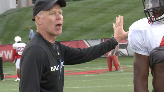 Football Assistant Coach Kevin Kelly Talks Defense