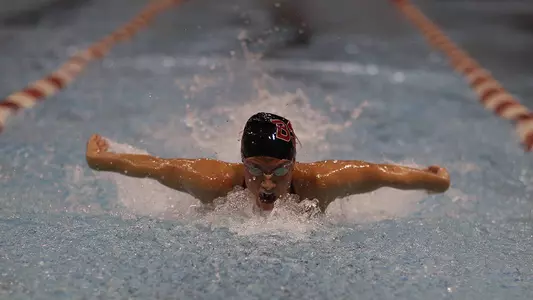 Women's Swim & Dive Downs Both IUPUI and Xavier