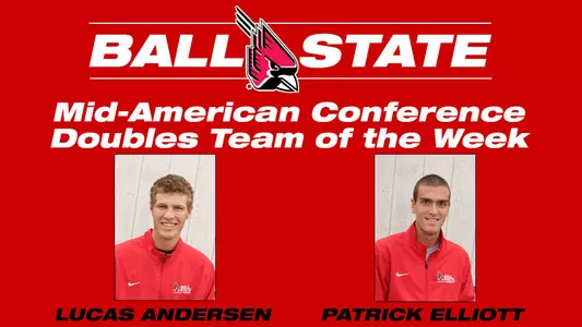 Andersen & Elliott Earn MAC Doubles Team Of The Week