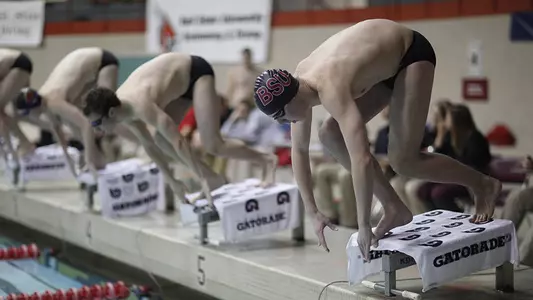 Men's Swim & Dive Finishes Third In EMU Invitational