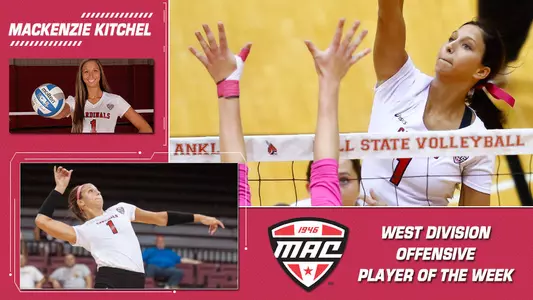 WVB?s Kitchel Named MAC West Division Offensive Player of the Week