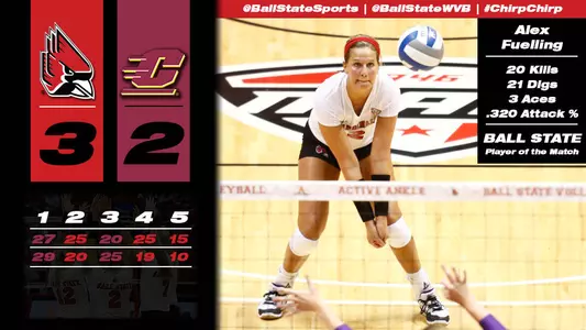 Fuelling?s 20/20 Night Lifts WVB Past CMU on Senior Night