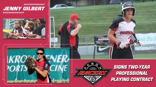 Jenny Gilbert Signs Two-Year Contract with Akron Racers
