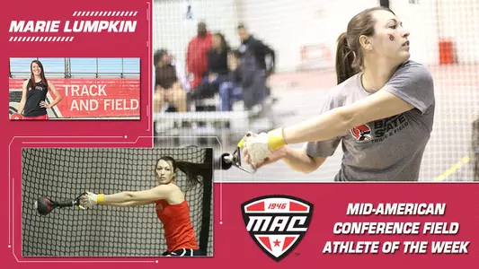 Lumpkin Named MAC Women?s Field Athlete of the Week