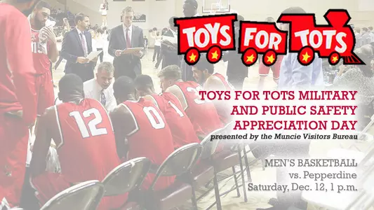 Ball State Athletics to Host Toys for Tots Military and Public Safety Appreciation Day on Dec.12