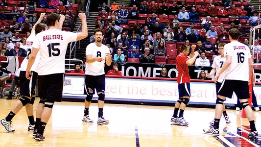 No. 15 Men?s Volleyball Upsets No. 12 Ohio State