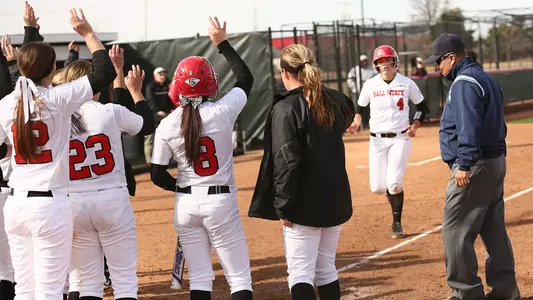 Softball Opens Home Play With DH Sweep Of IPFW