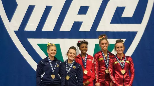 Gymnastics Competes at MAC Championships