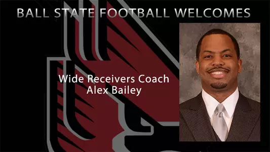 Alex Bailey Named Football's Wide Receivers Coach