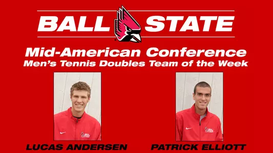 Andersen & Elliott Named MAC Doubles Weekly Honor