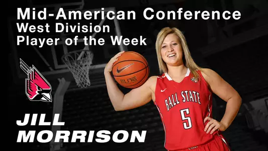 Morrison Earns Second MAC Weekly Honor of Season