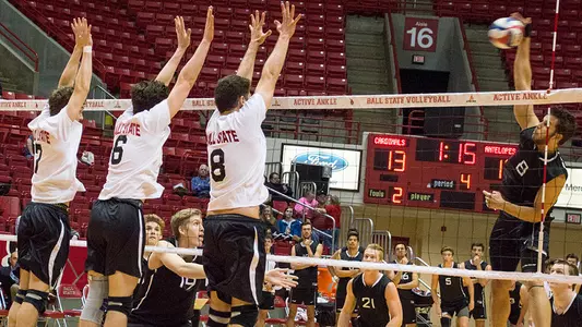 Ohio State Withstands Men's Volleyball Attack