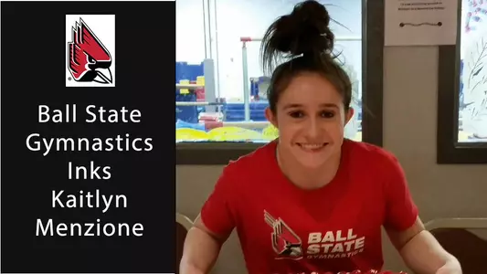 Gymnastics Signs Kaitlyn Menzione for 2015-16 Class