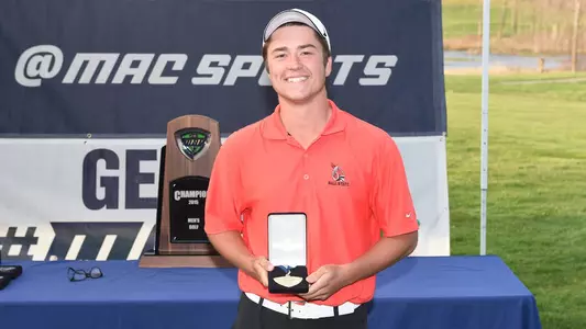 Johnny Watts Wins MAC Men?s Golf Championship