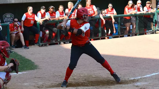 Dabkowski and Steinbach Combine to Guide Softball Past Houston