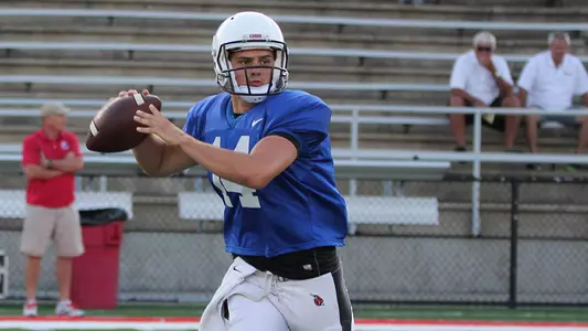 Football Holds Last Two-A-Day Practice