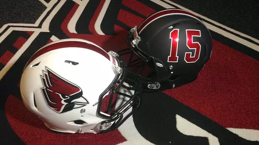Football Team Unveils New Helmets for 2015