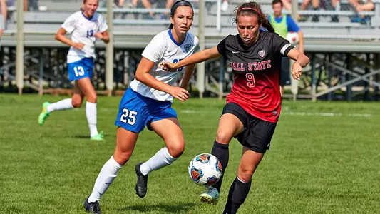 Soccer Plays Indiana to 1-1 Draw