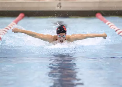 Four Women's Swimmers Take On Ohio State Winter Invite