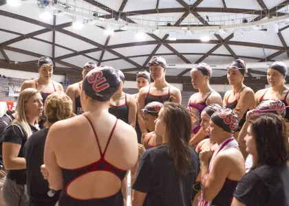 Women's Swim & Dive Earns CSCAA Scholar All-America Award